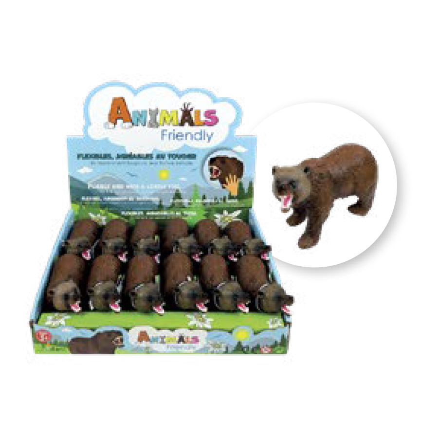 Animals friendly Ours Brun, 12pcs